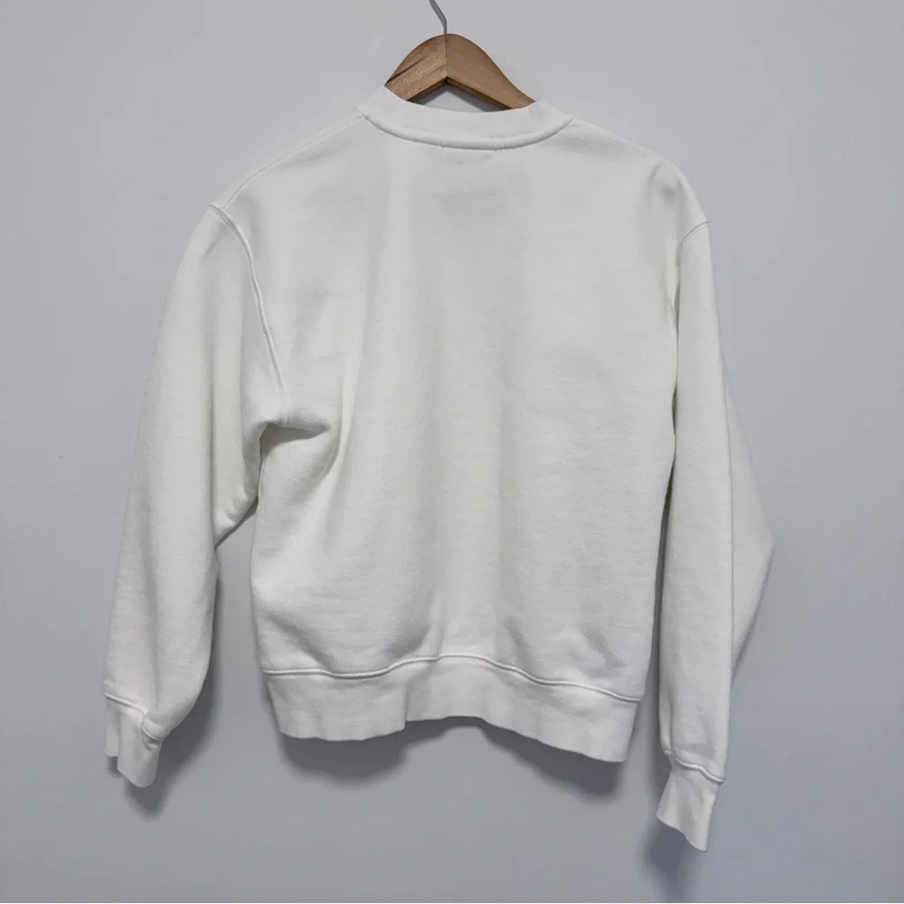 Aritzia Tna Cozy Fleece Perfect Crew Sweatshirt - Picture 4 of 8